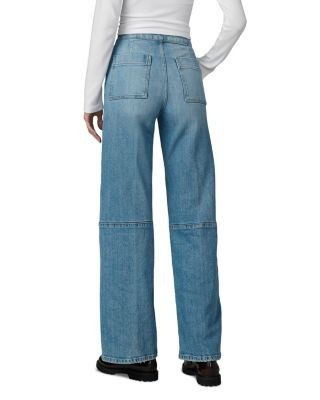 Joe's Jeans The Seamed Mia High Rise Wide Leg Jeans in Miraculous, photo 3