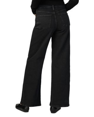 Joe's Jeans Petites The Mia High Rise Wide Leg Jeans in Bewitched, photo 3