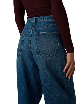 Joe's Jeans The Billie High Rise Barrel Jeans in Ephemeral