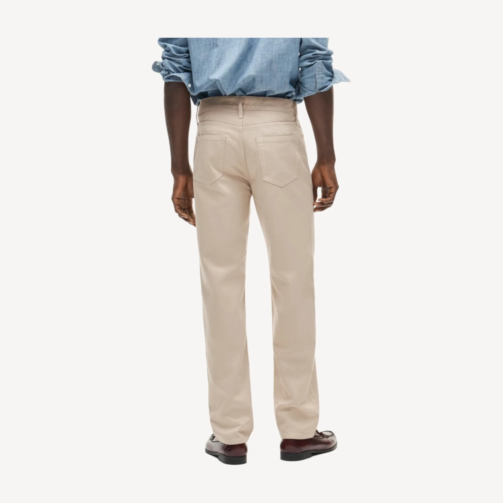 High-rise Straight-fit jean