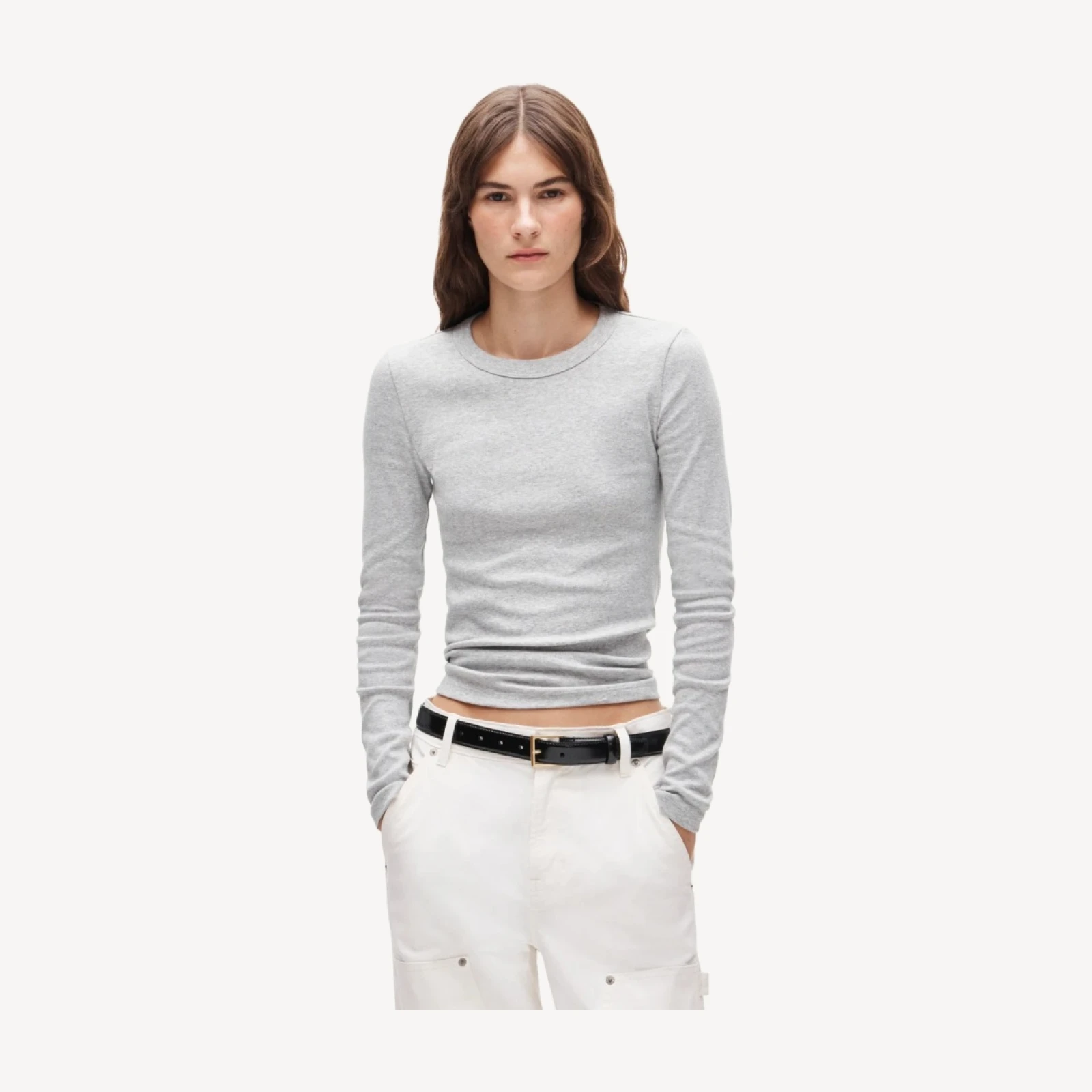 New perfect-fit long-sleeve T-shirt