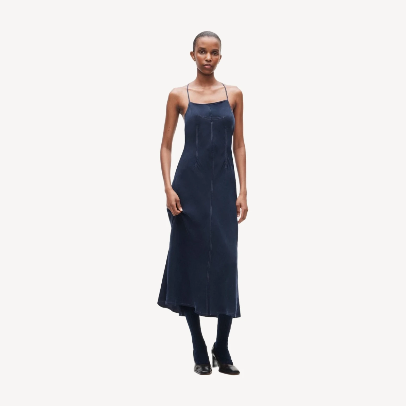 Eckhaus Latta x J.Crew apron dress