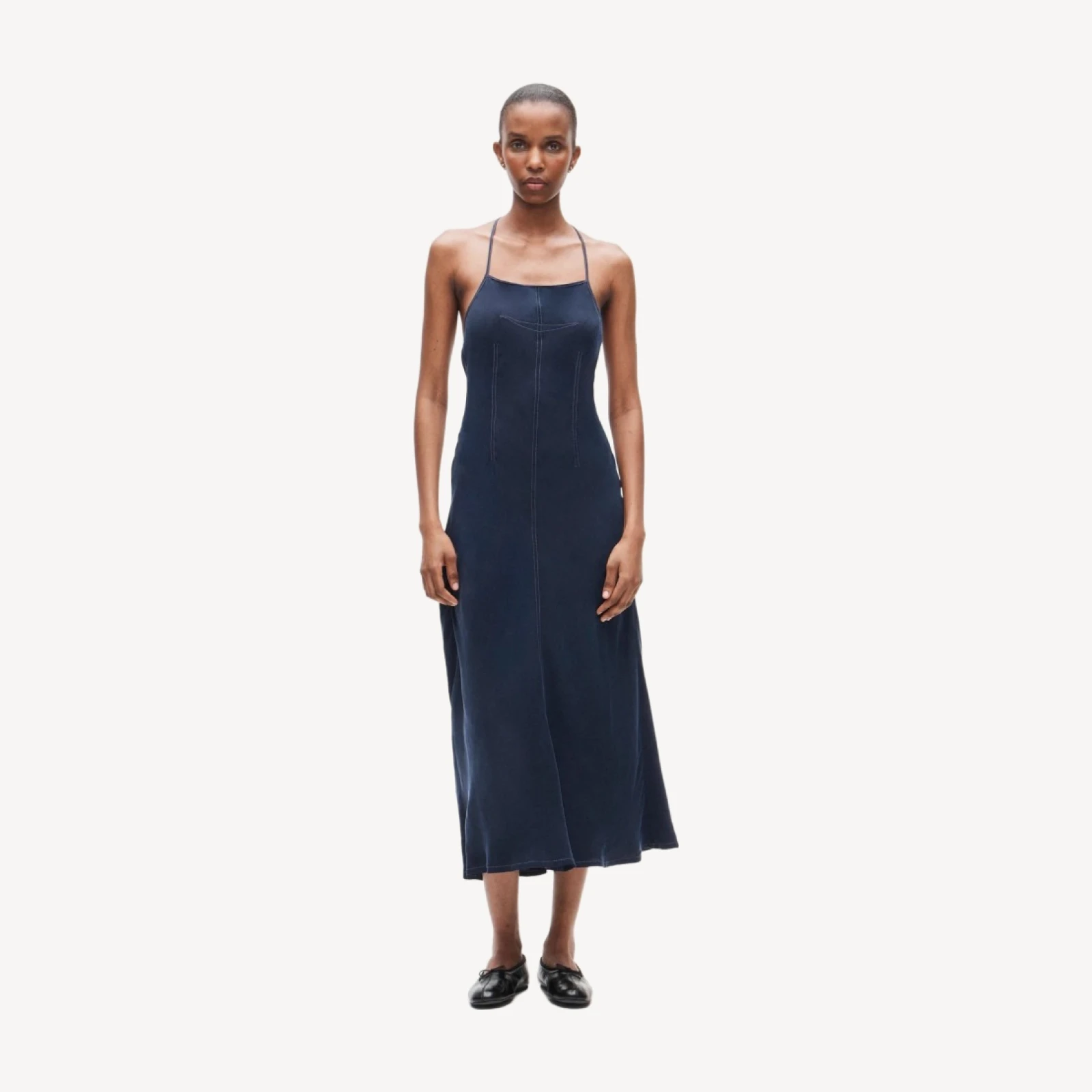 Eckhaus Latta x J.Crew apron dress