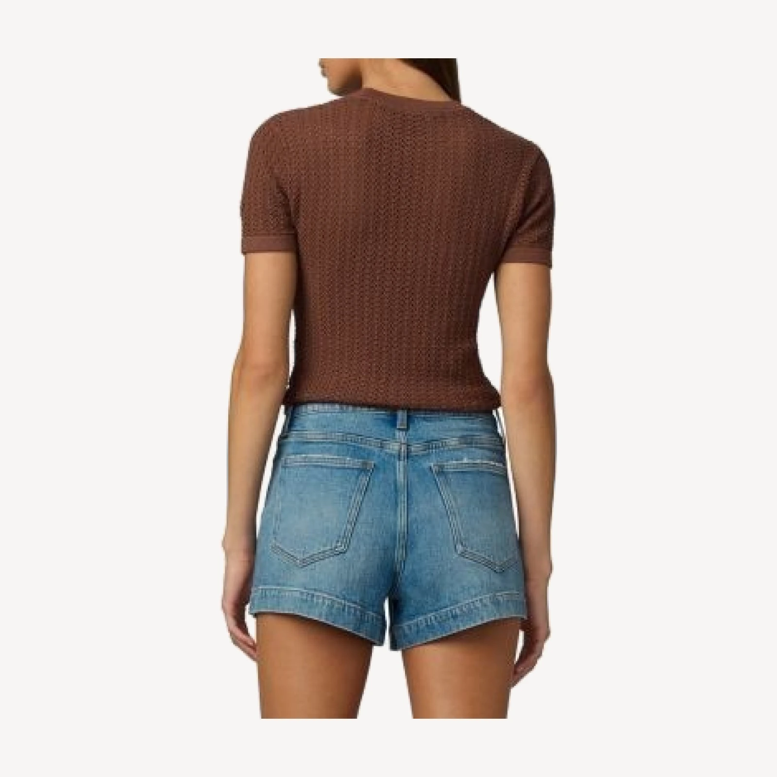 Joe's Jeans The Crochet Baby Tee