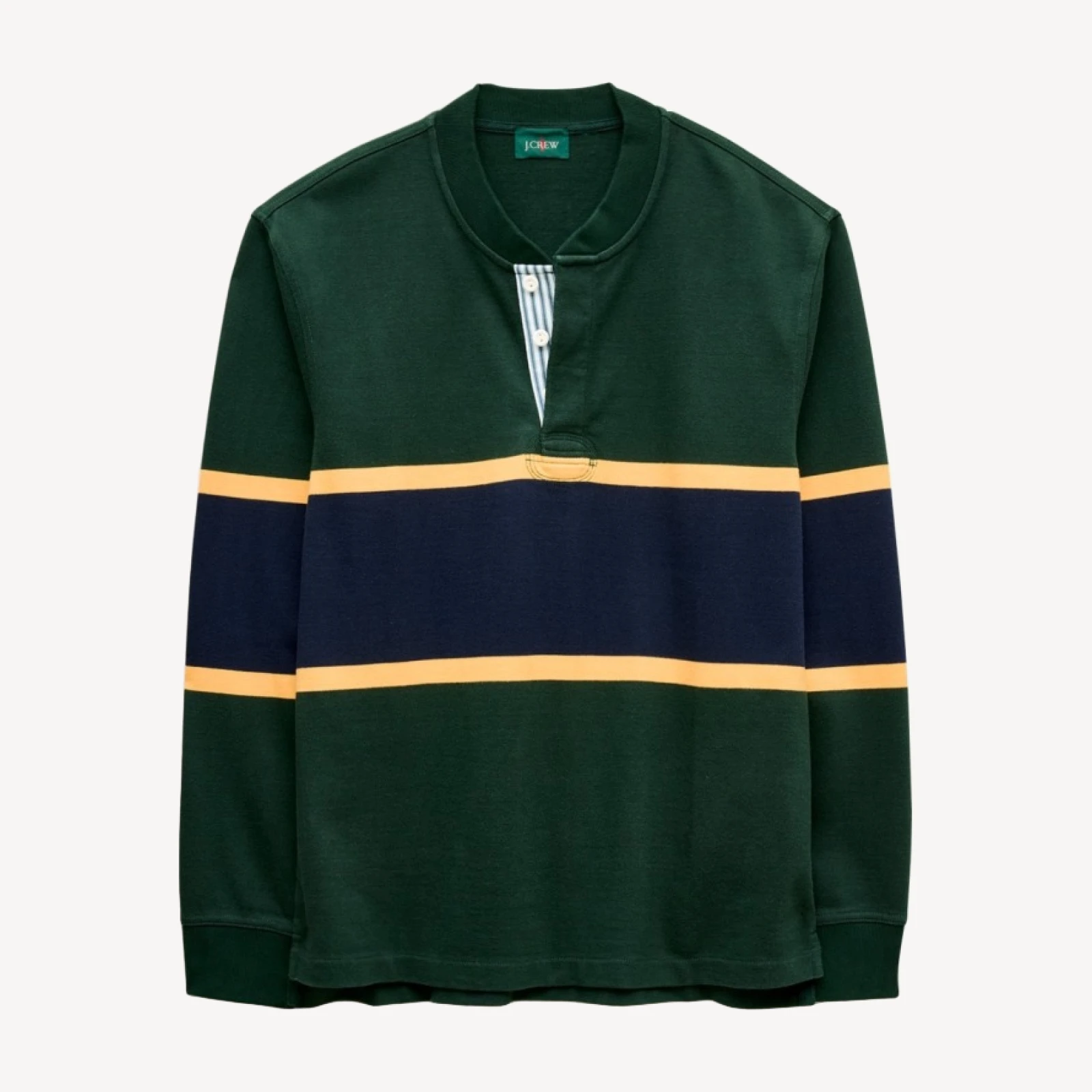Rugby henley in stripe