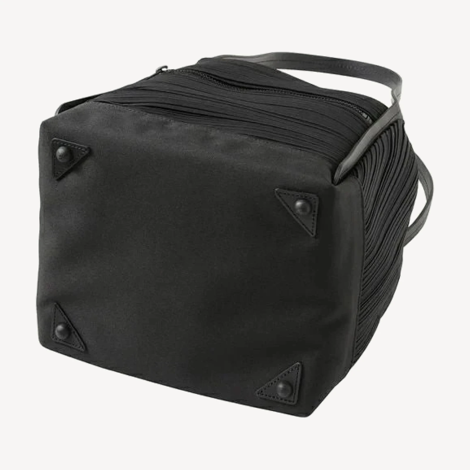 BIAS PLEATS BAG