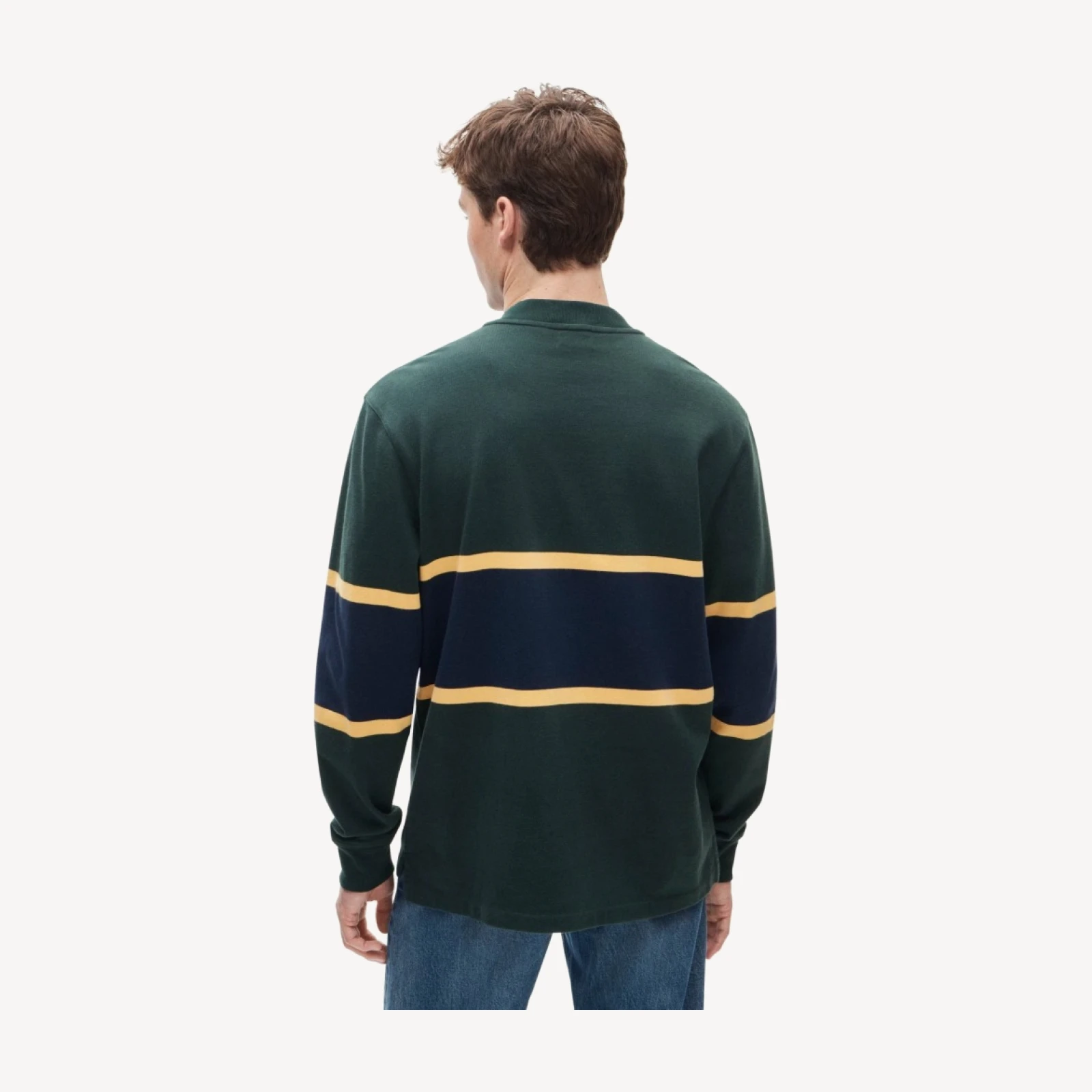 Rugby henley in stripe