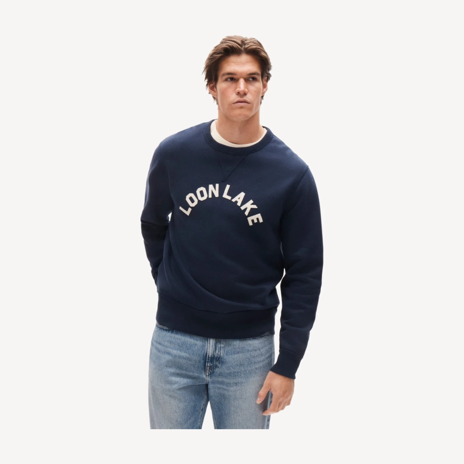 Wallace & Barnes Loon Lake graphic sweatshirt