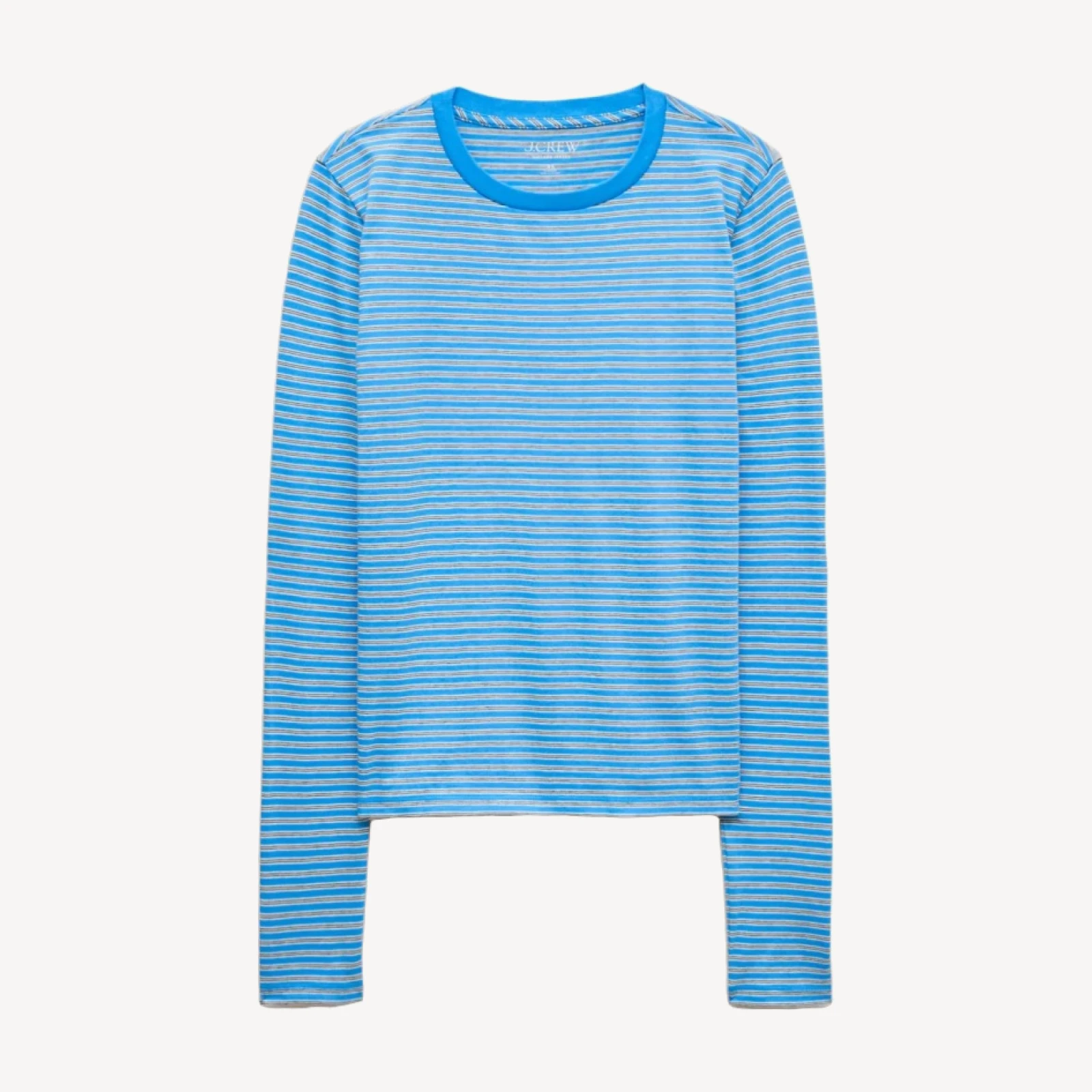 Vintage jersey long-sleeve T-shirt in stripe