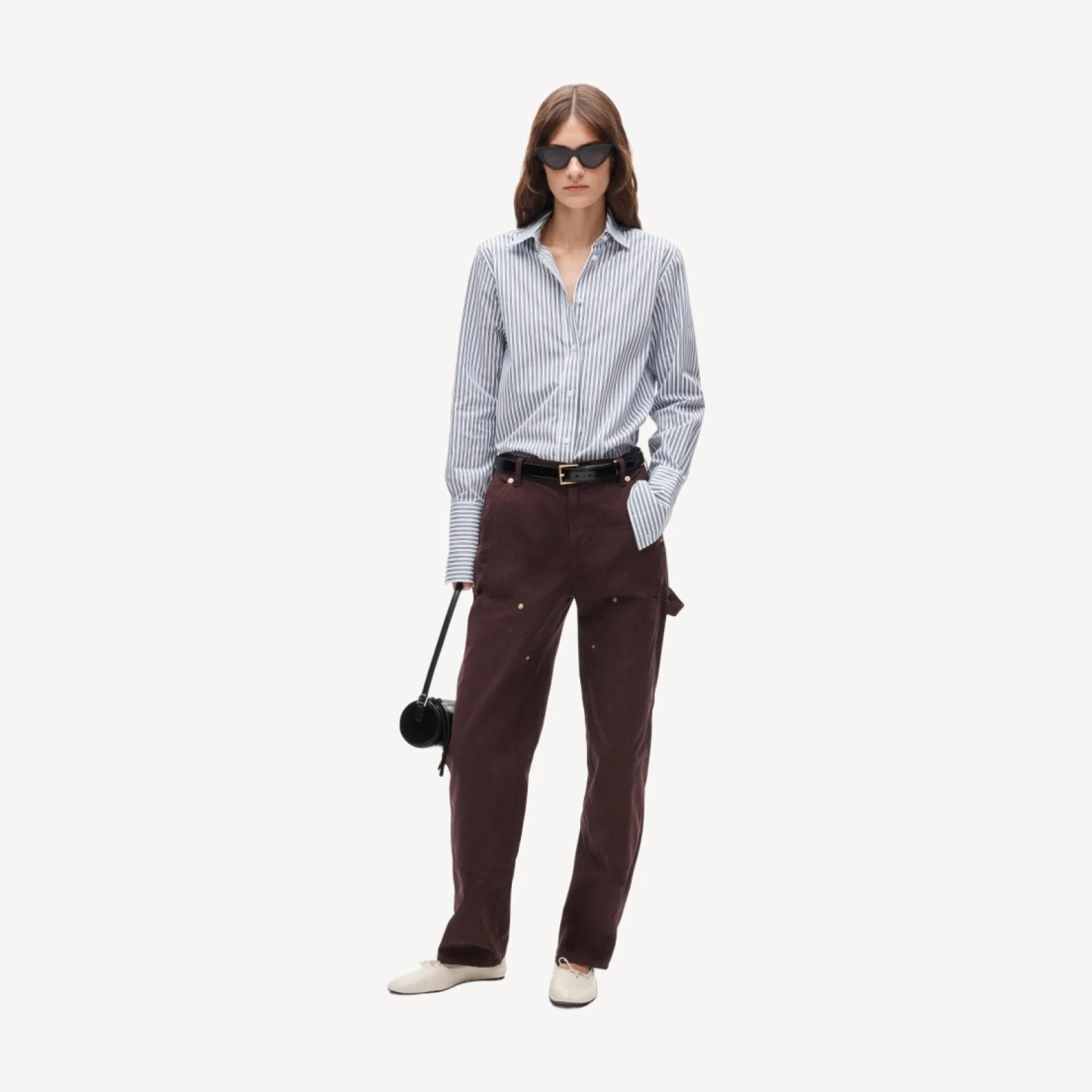 Painter pant in cotton canvas
