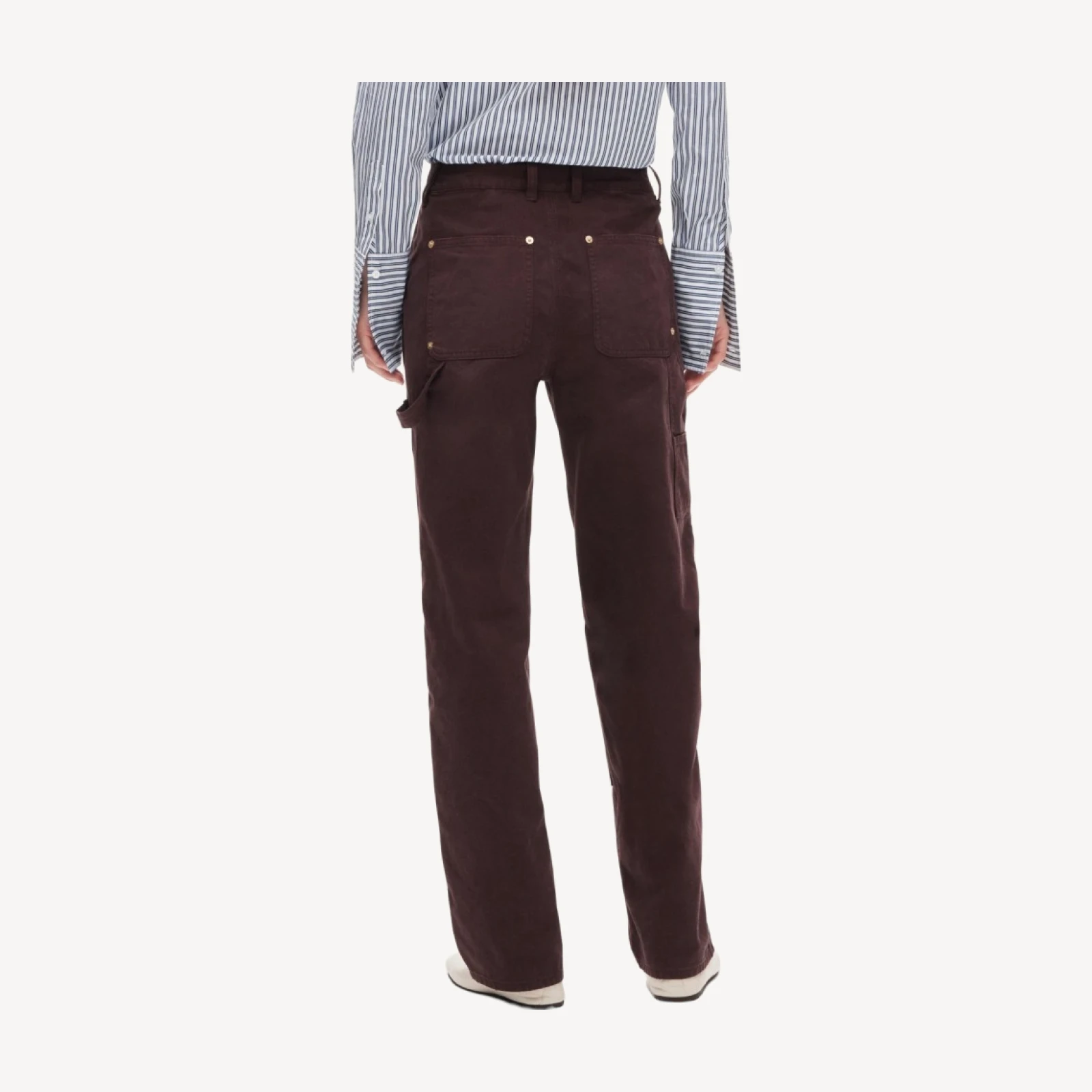 Painter pant in cotton canvas