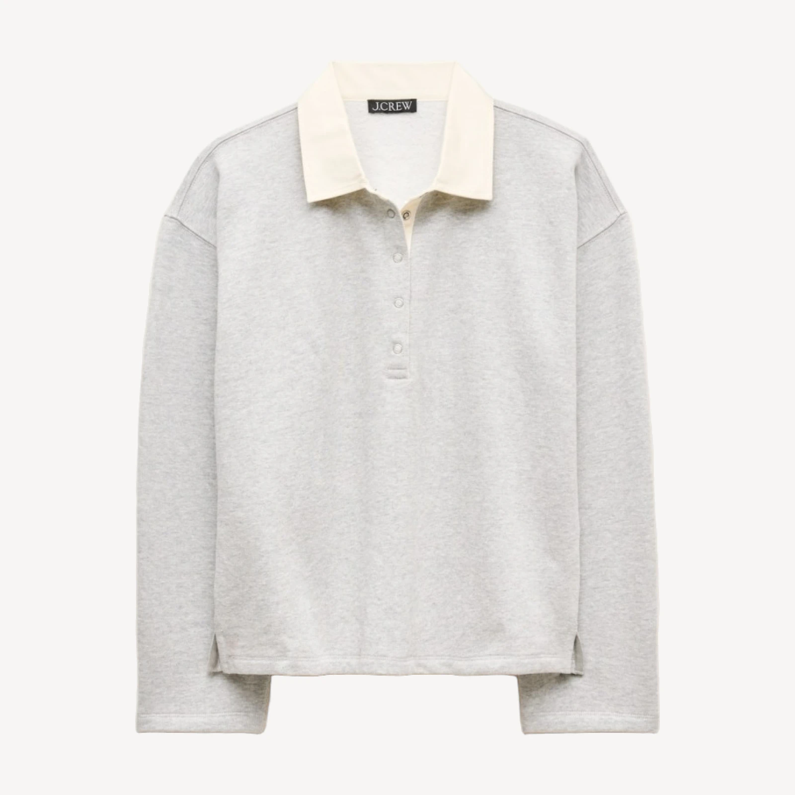 Vintage fleece rugby sweatshirt