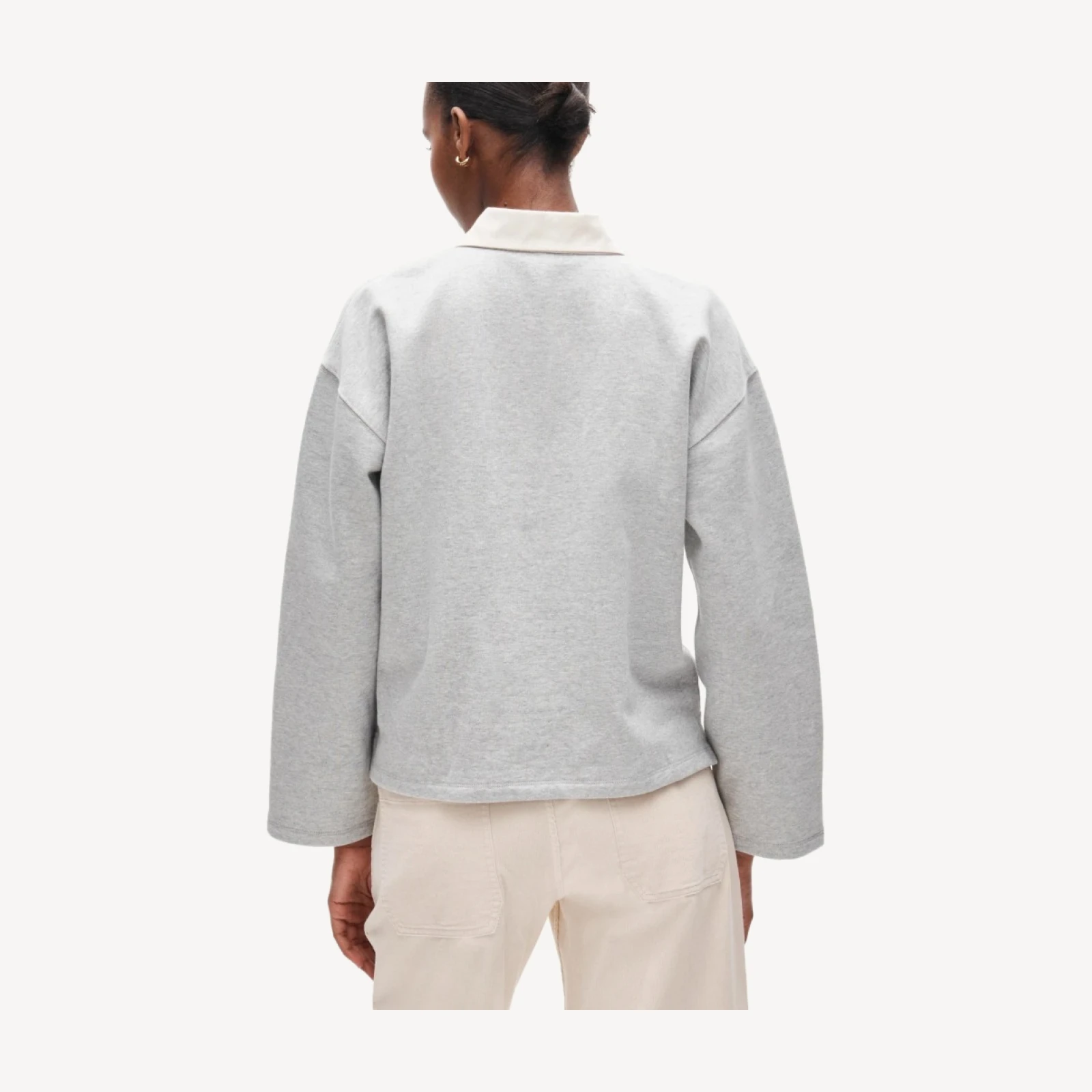Vintage fleece rugby sweatshirt