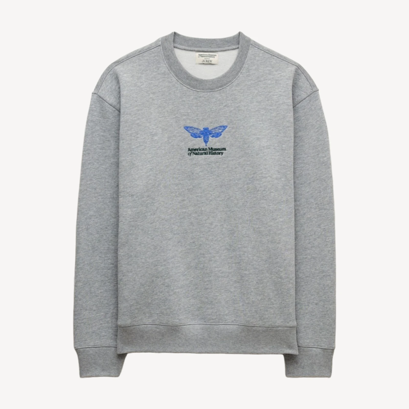 American Museum of Natural History for J.Crew graphic '83 fleece sweatshirt