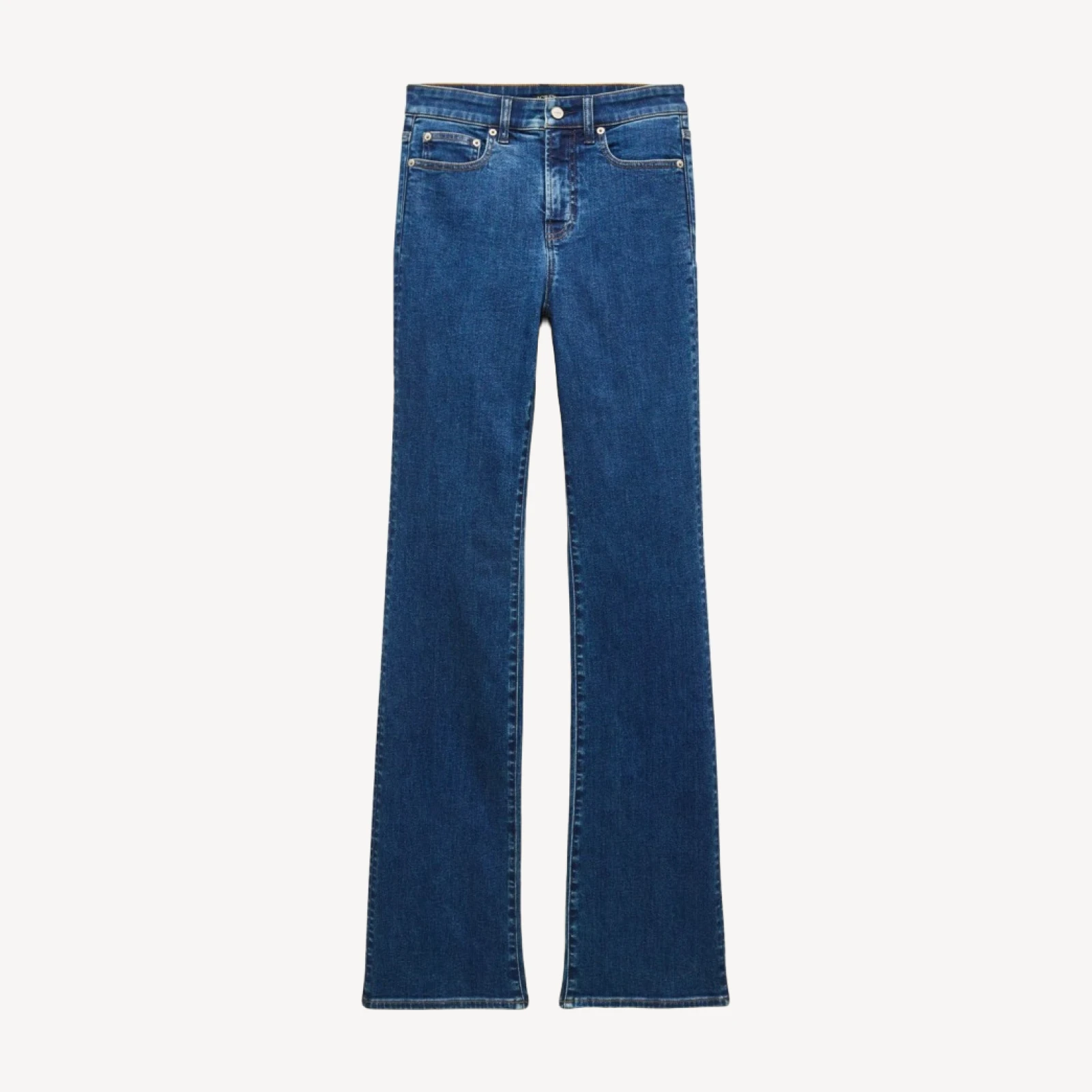Bootcut jean in super-stretch