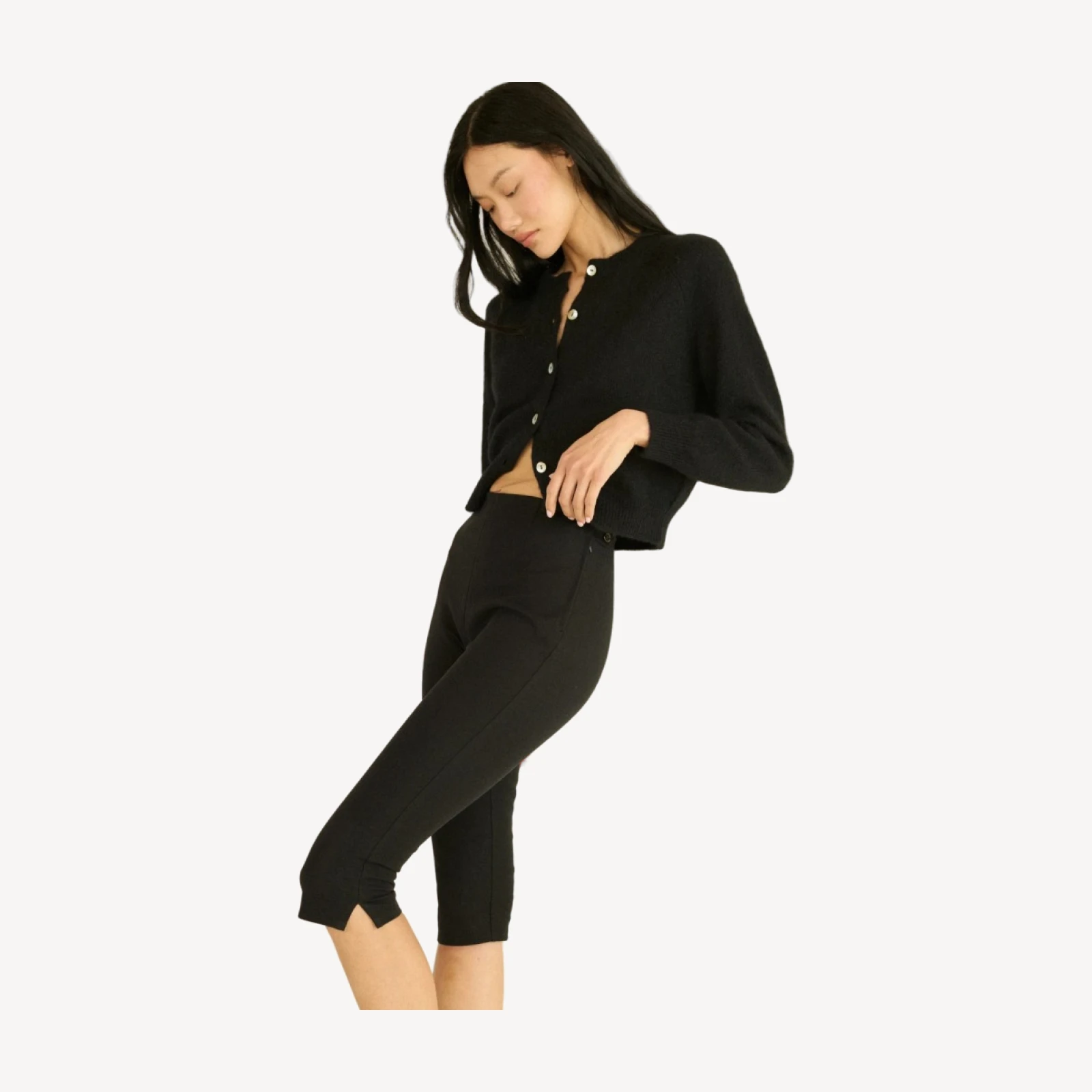 PETRA CARDIGAN -- BLACK