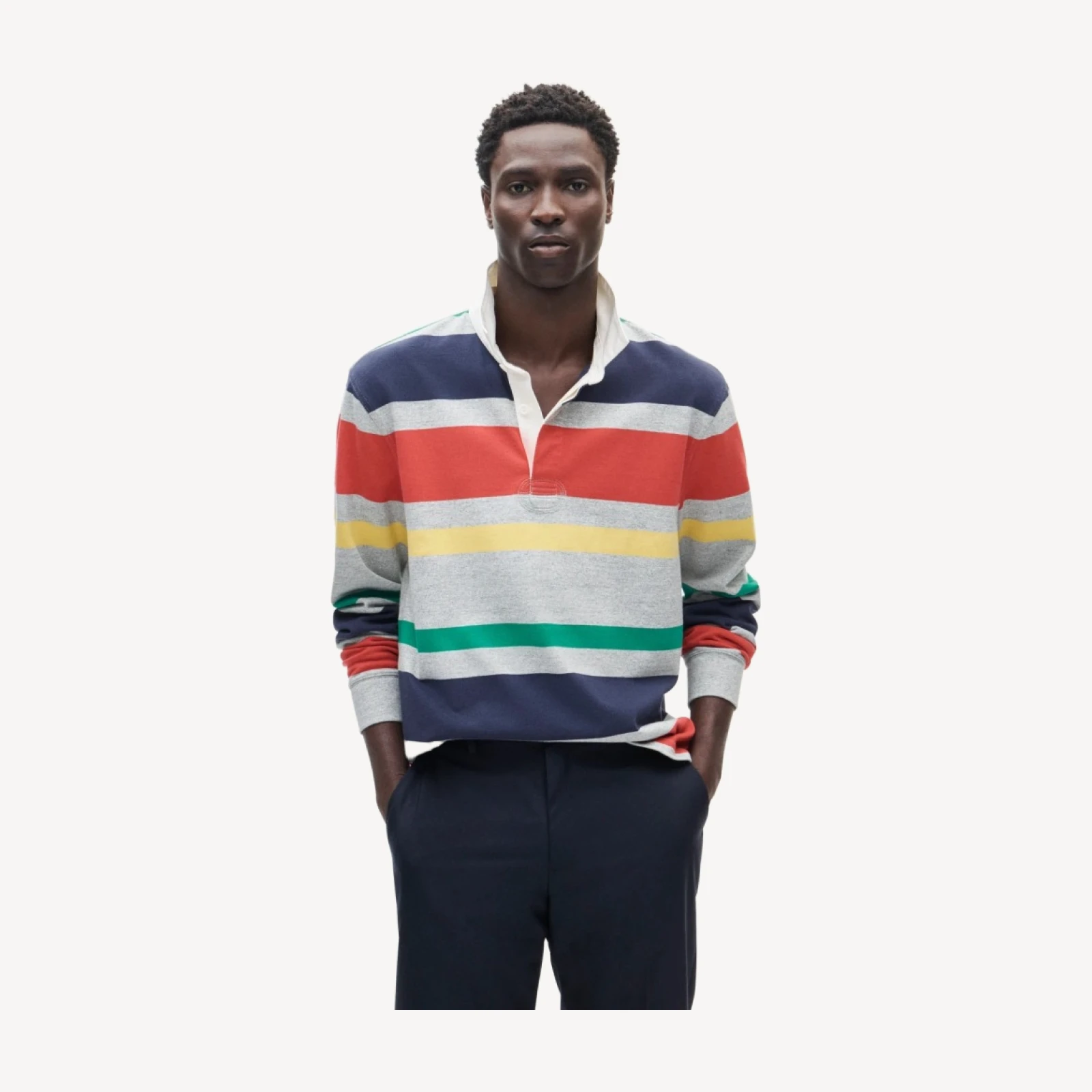 Rugby shirt in stripe