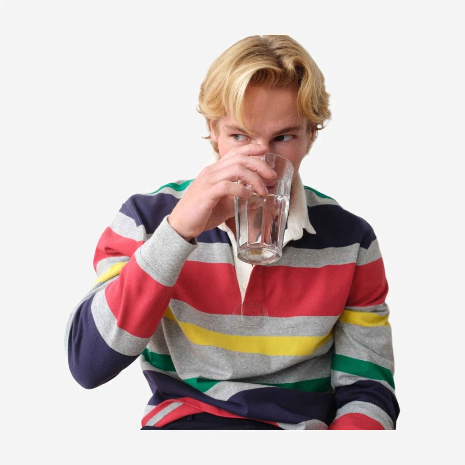 Rugby shirt in stripe