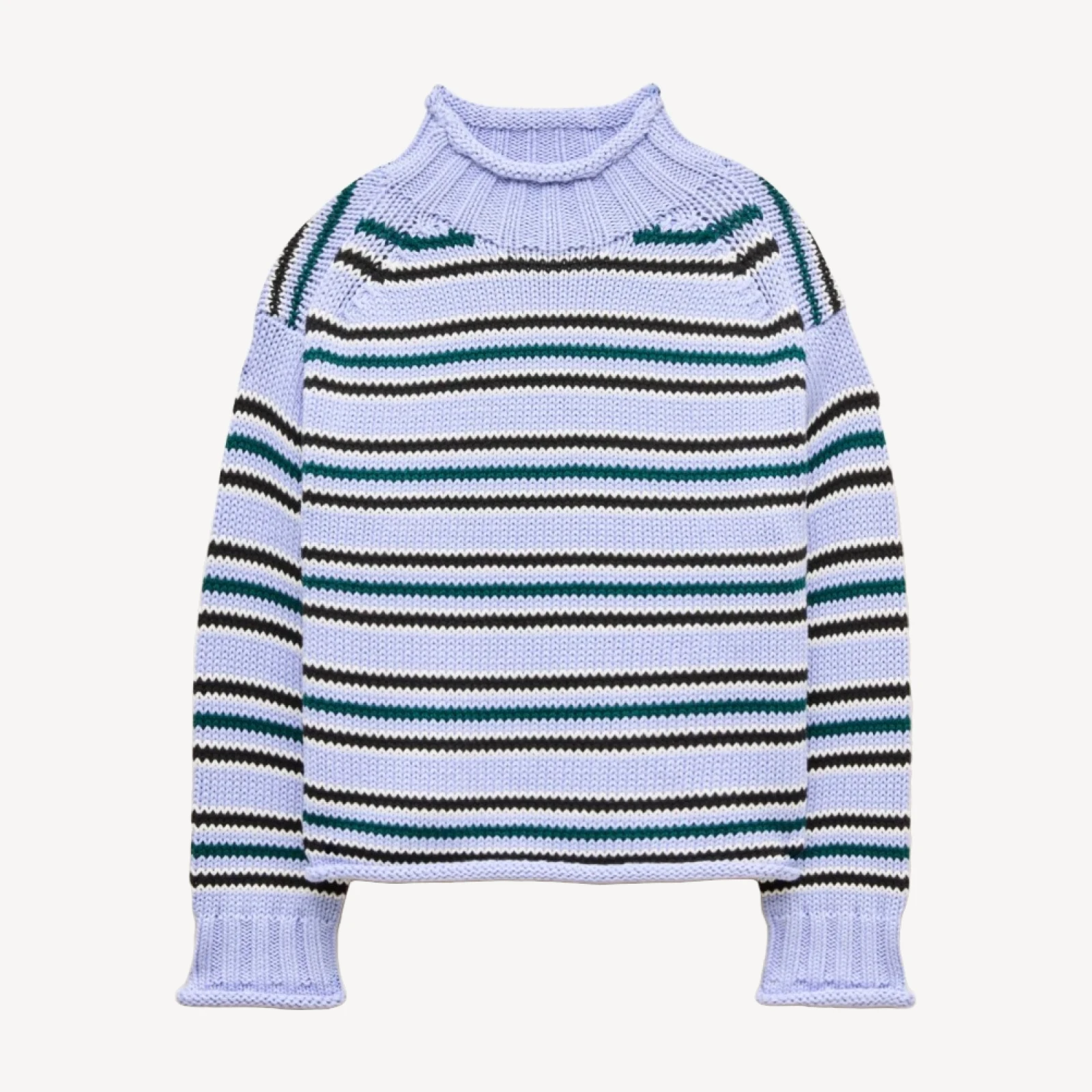 Kids' 2025 Rollneck™ sweater in multistripe