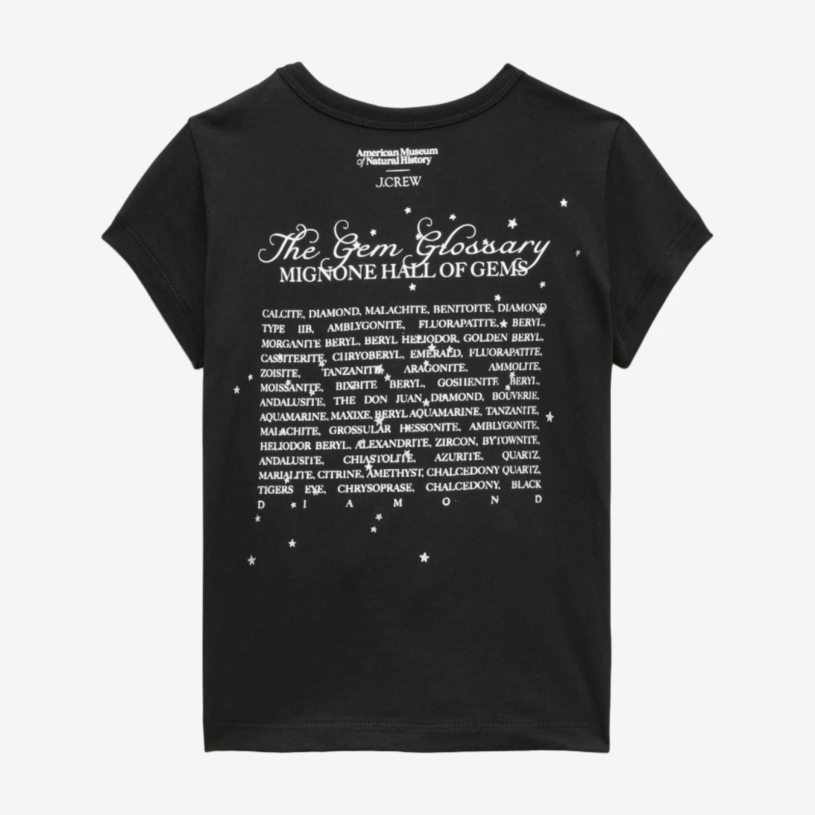 American Museum of Natural History for J.Crew kids' "Hall of Gems" graphic T-shirt