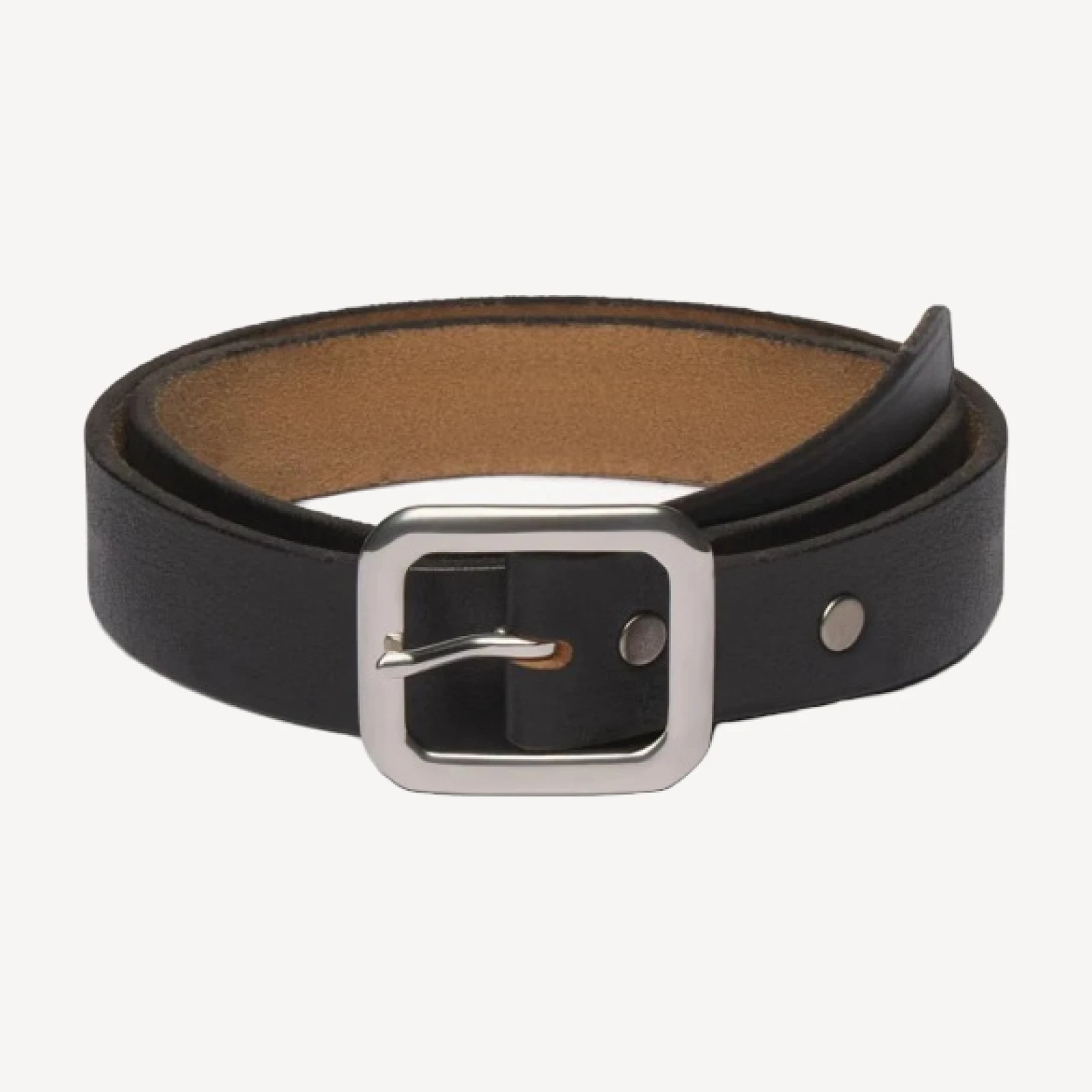 Black Leather Outpost Belt