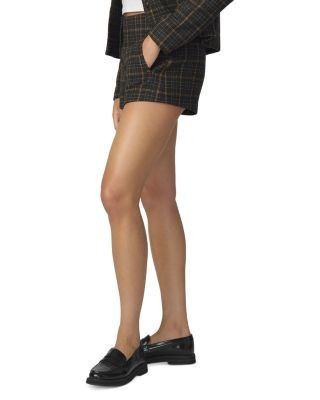 Joe's Jeans The Scottie Shortie Plaid Shorts