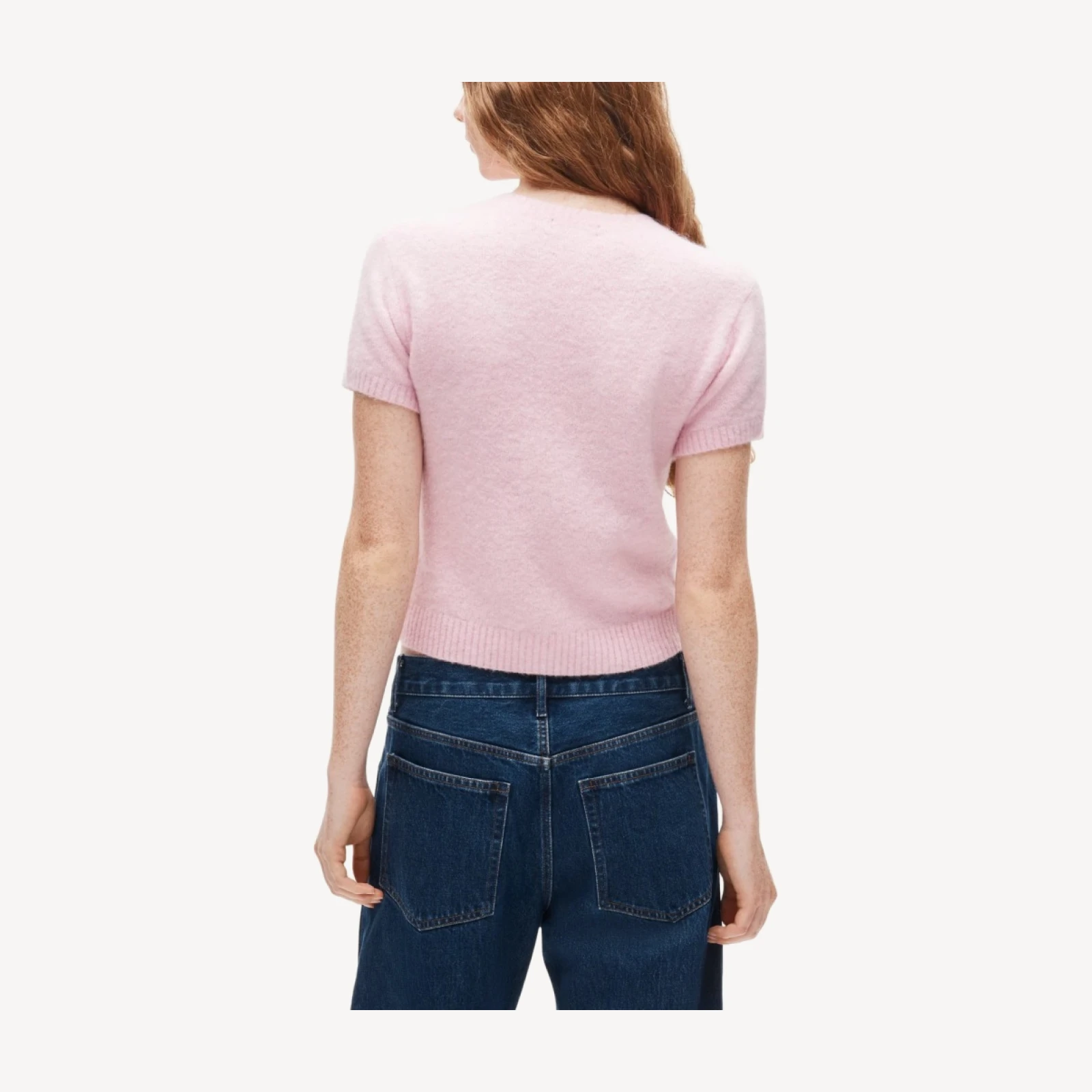 Sweater-tee in alpaca blend
