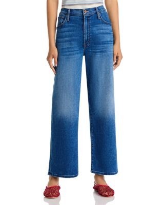 Mother The Dodger High Rise Ankle Jeans in Fuzzy Wuzzy Was A Bear