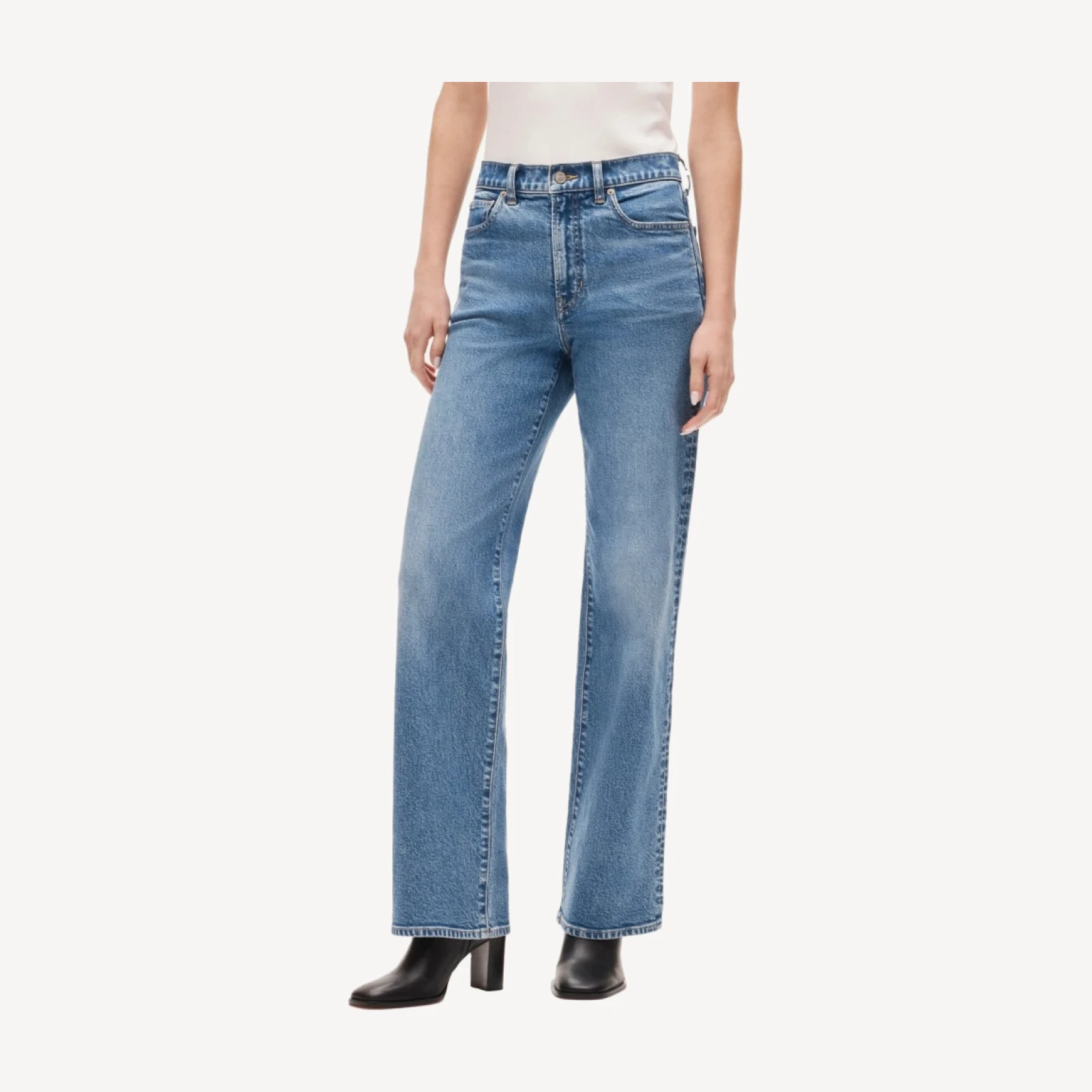 Slim-wide jean