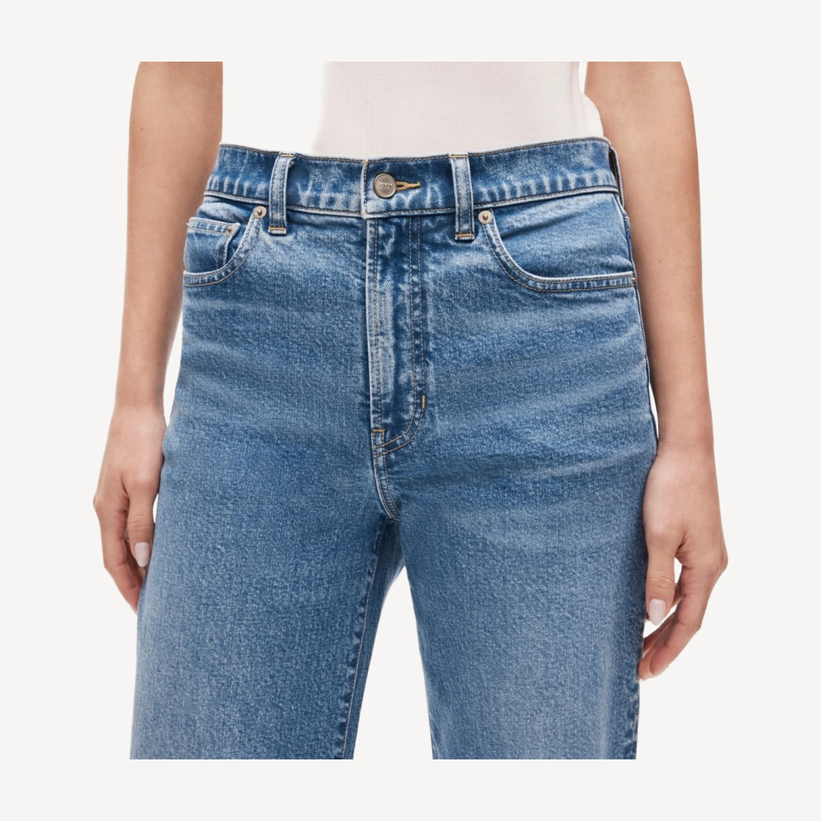Slim-wide jean