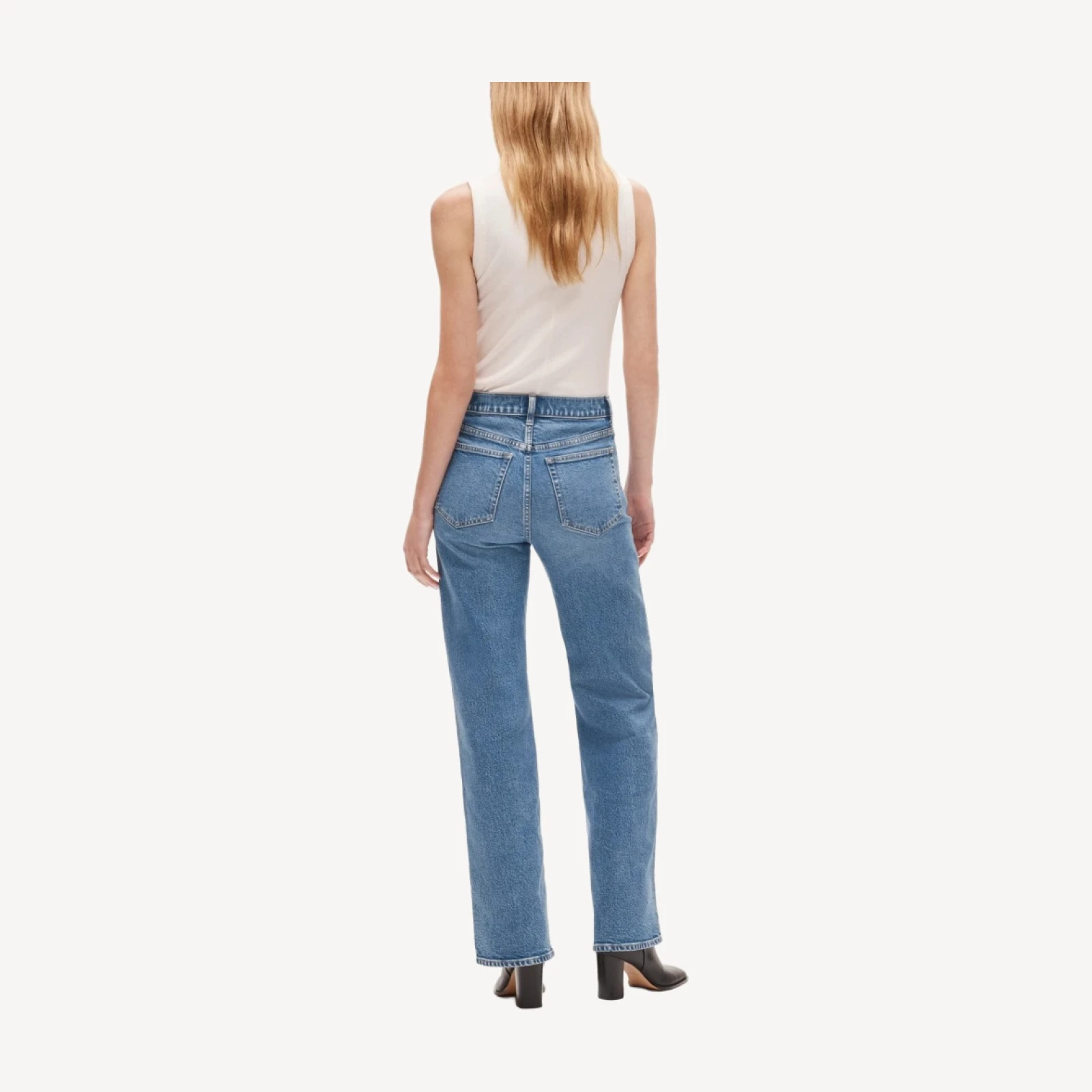 Slim-wide jean