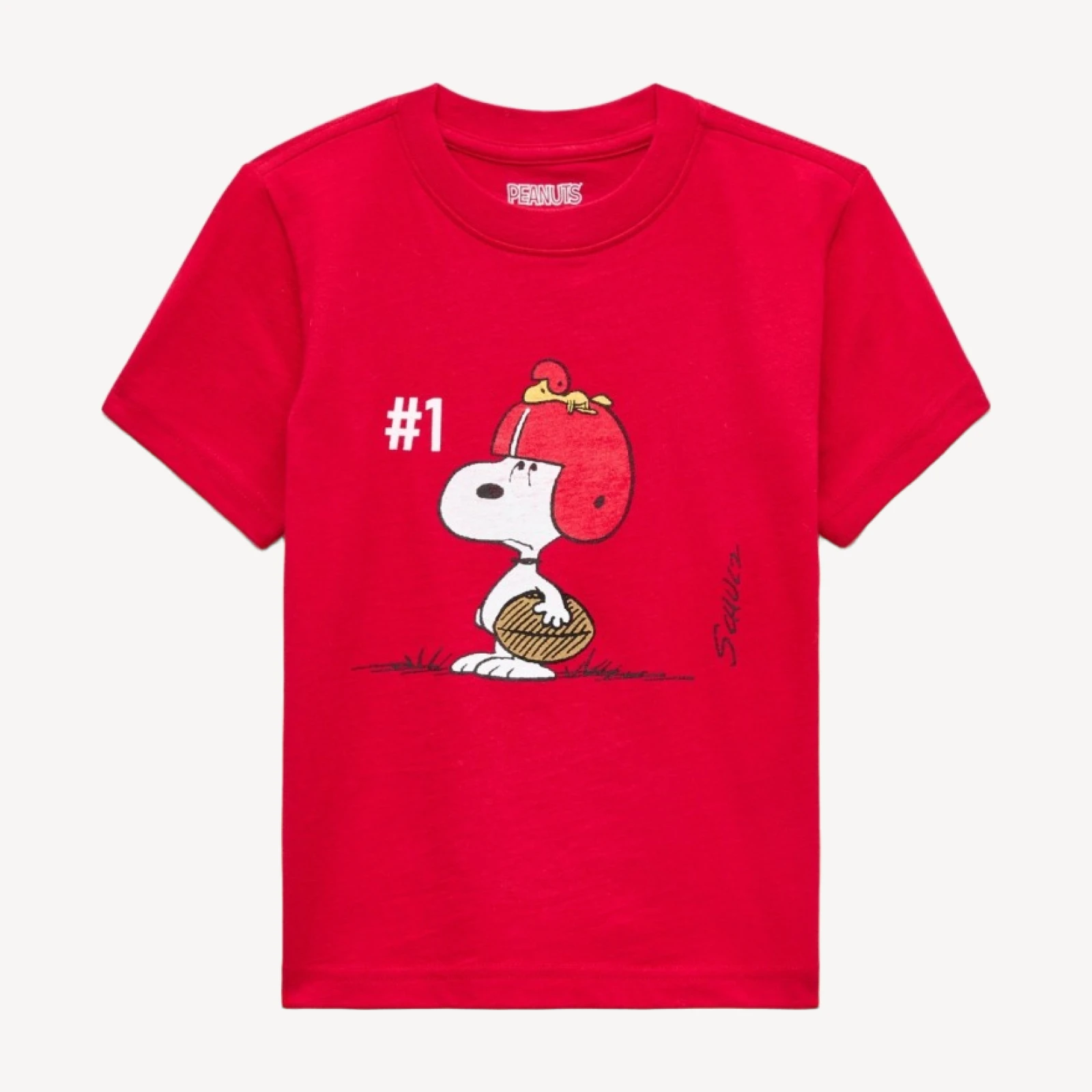Peanuts® x Crewcuts kids' "#1" graphic T-shirt
