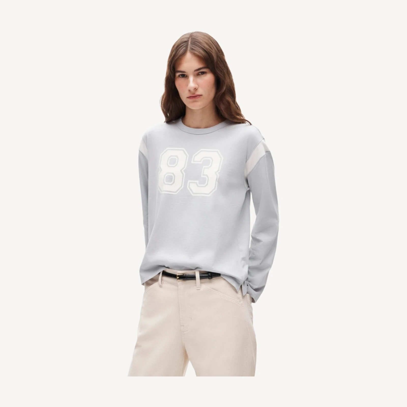 Boyfriend jersey '83 varsity T-shirt