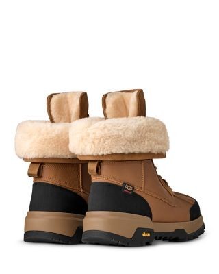 Ugg Men's Adirondack Xxv Faux Fur Lined Waterproof Lace Up Boots