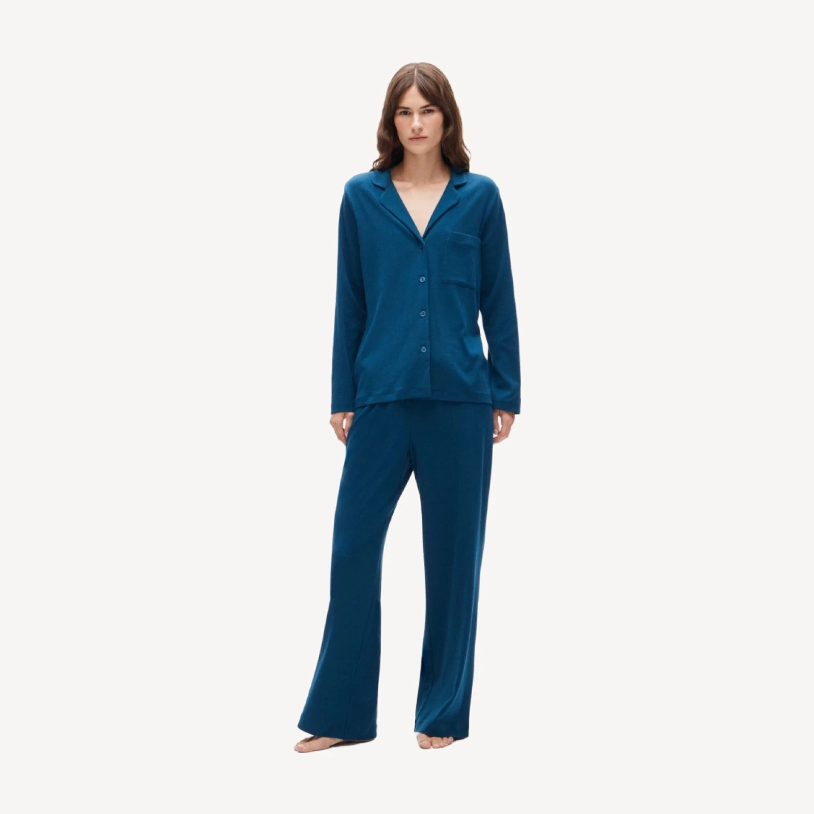 Dreamy rib pajama pant set