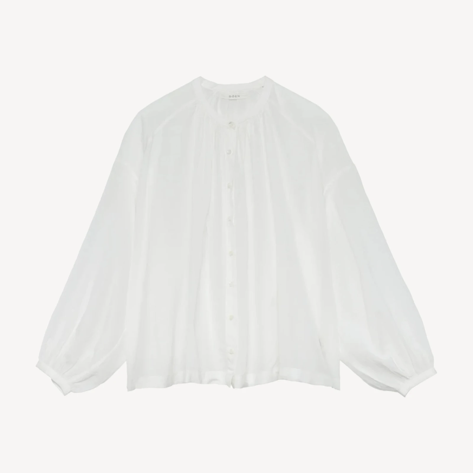THE JANE BLOUSE -- SALT