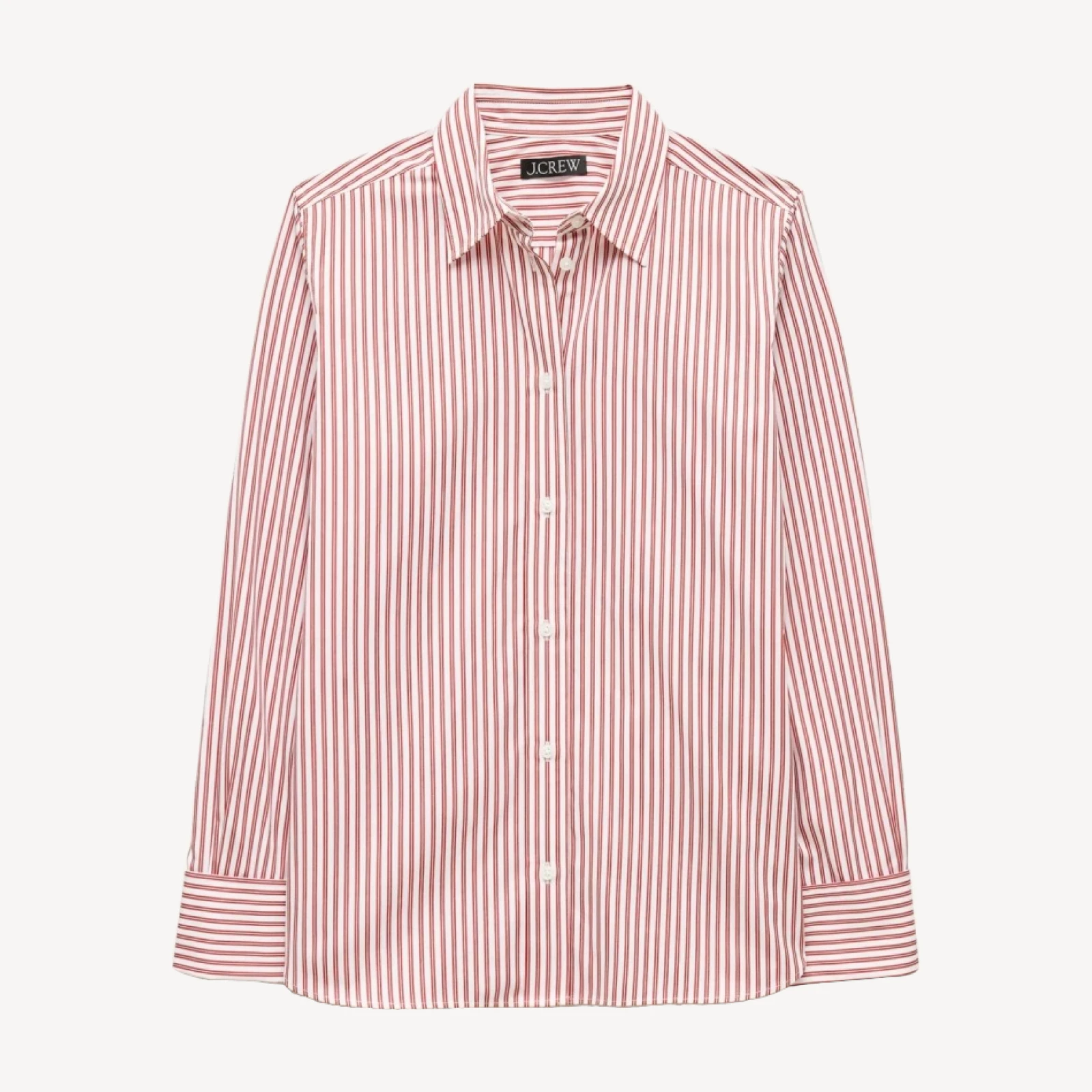 Jules classic-fit button-up shirt in striped Greenwich poplin