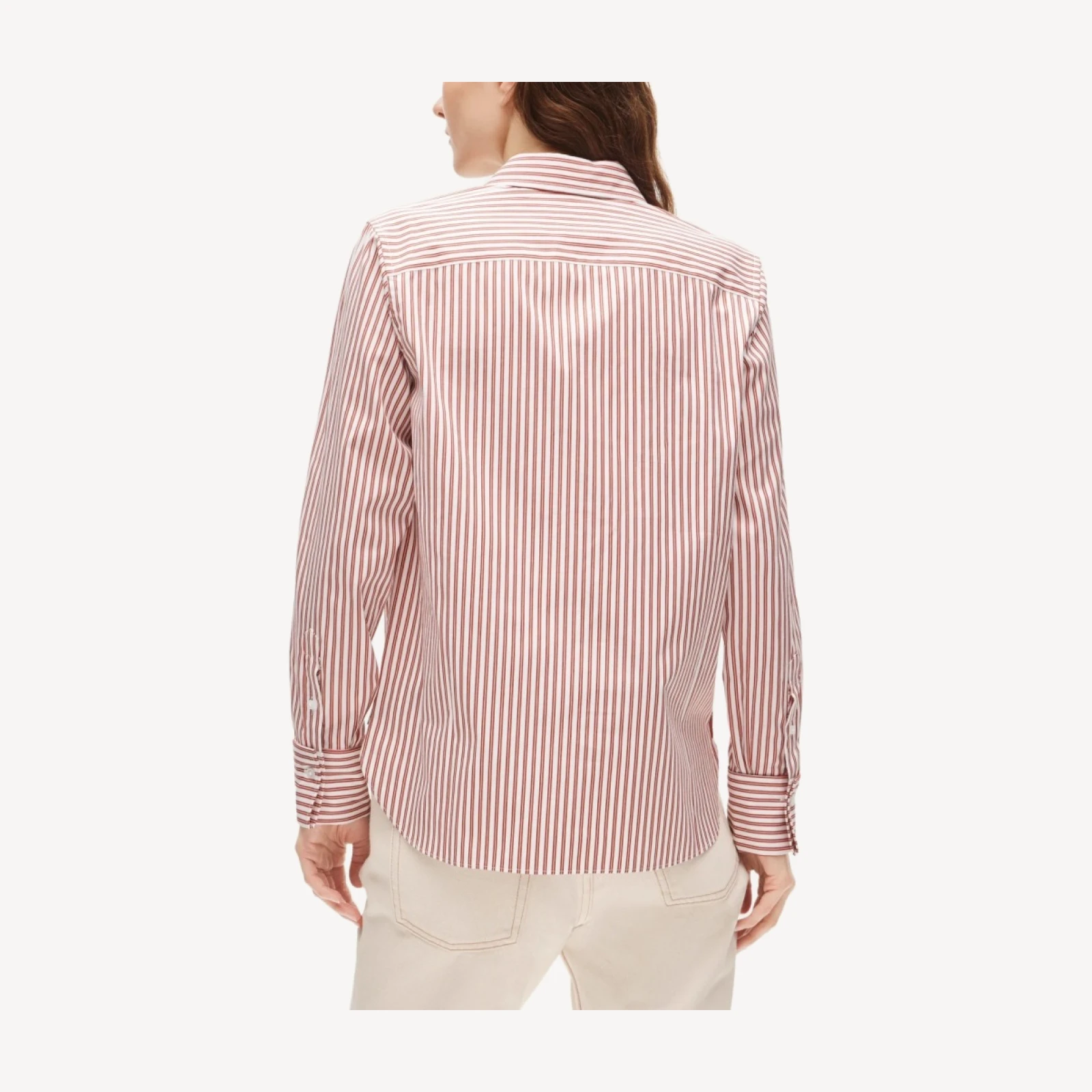 Jules classic-fit button-up shirt in striped Greenwich poplin