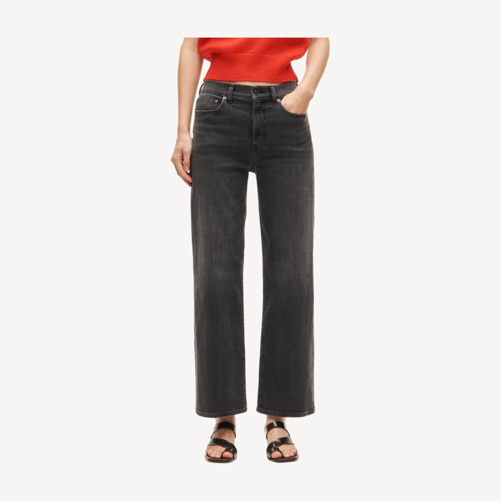 Slim-wide jean