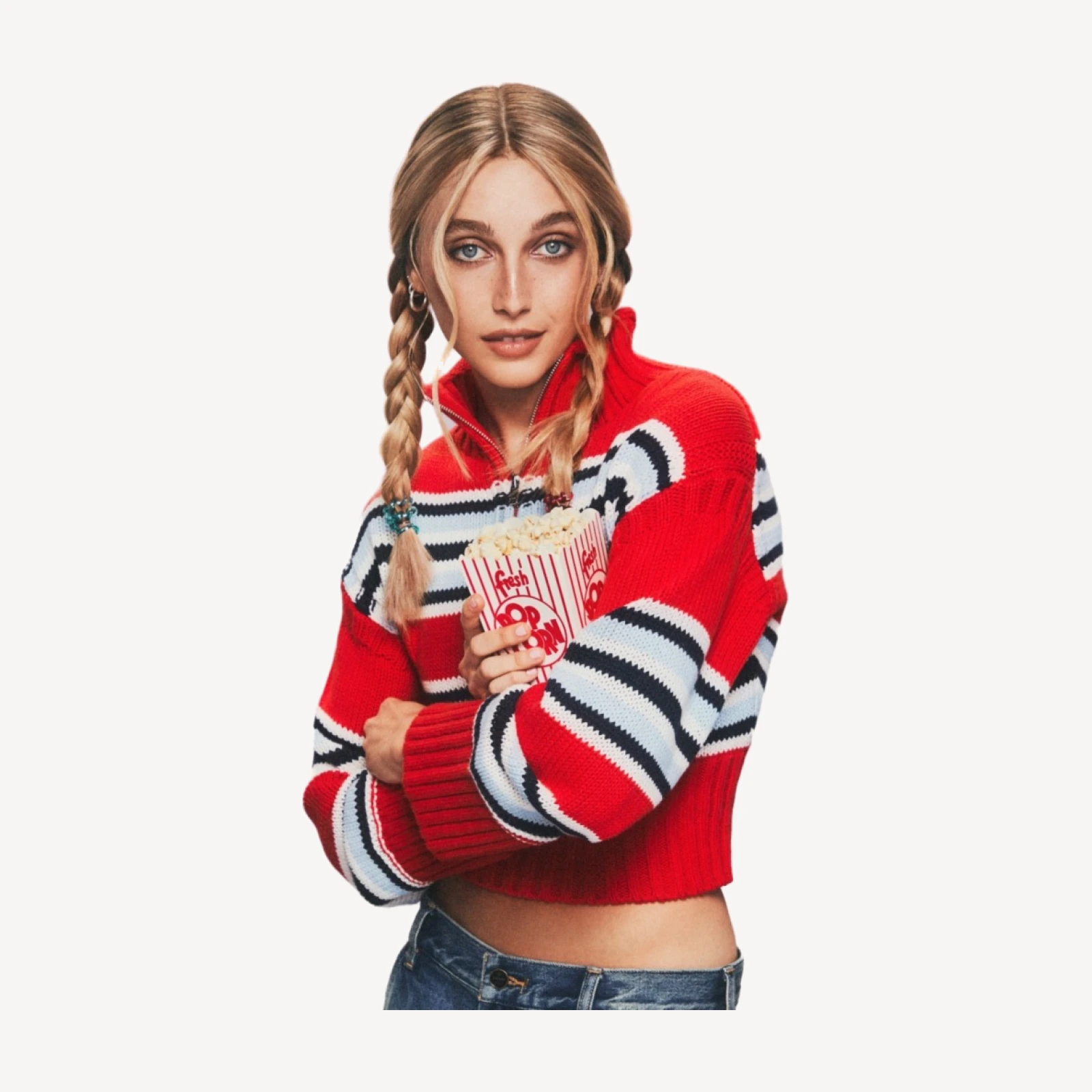 Tiny Rollneck™ in stripe