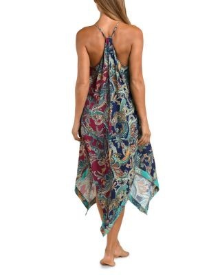 L'Agence Elise Bessarabian Paisley Dress Cover-Up, photo 2