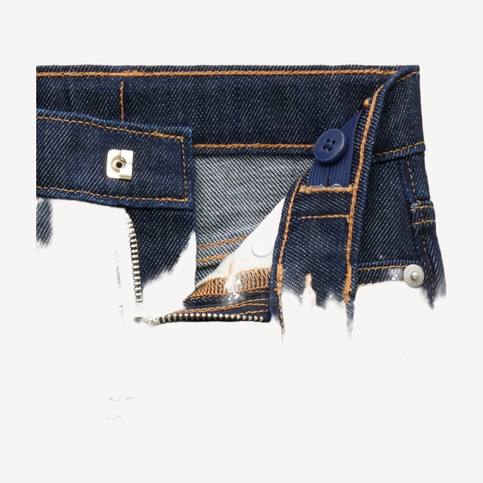 Girls' relaxed wide-leg jean