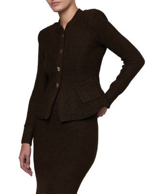 L'Agence Melissa Peplum Cardigan