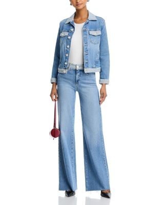 L'Agence Maven Slim Denim Jacket