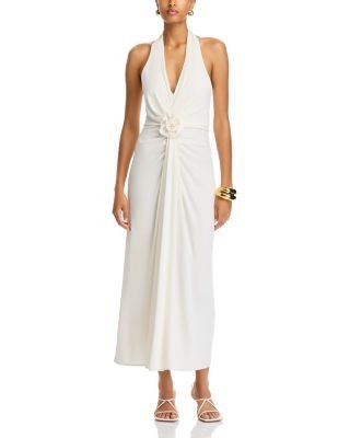 Cinq a Sept Kathleen Rosette Ruched Dress