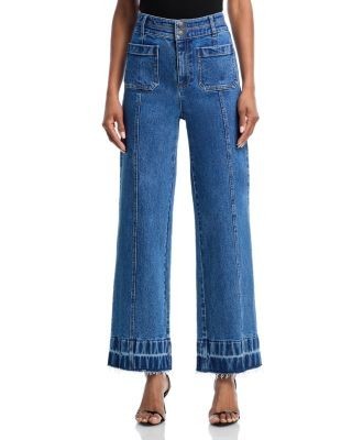 Cinq a Sept Dorothea Wide Leg Jeans in Saphire