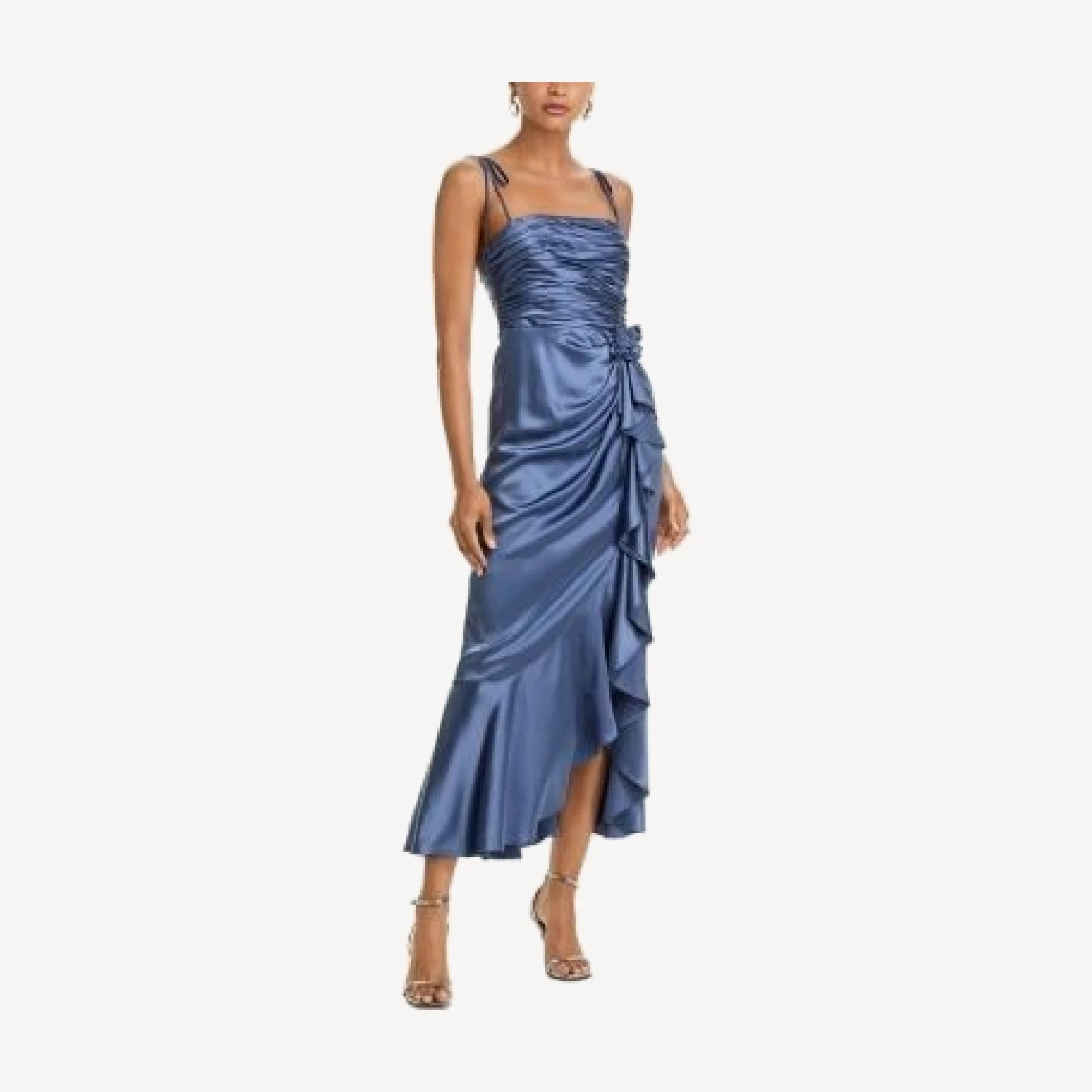 Cinq a Sept Mireya Silk Ruffled Dress