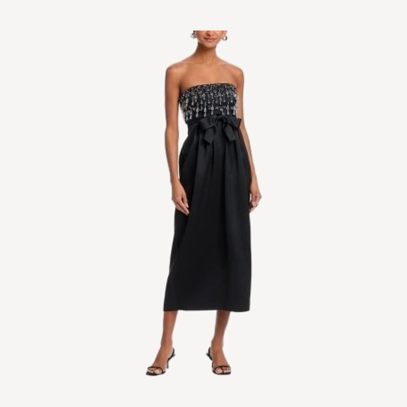 Cinq a Sept Layered Gemstone Midi Dress