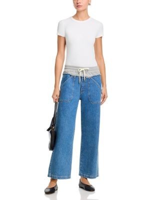 Cinq a Sept Serena High Rise Ankle Jeans in Horizon/Heather Grey