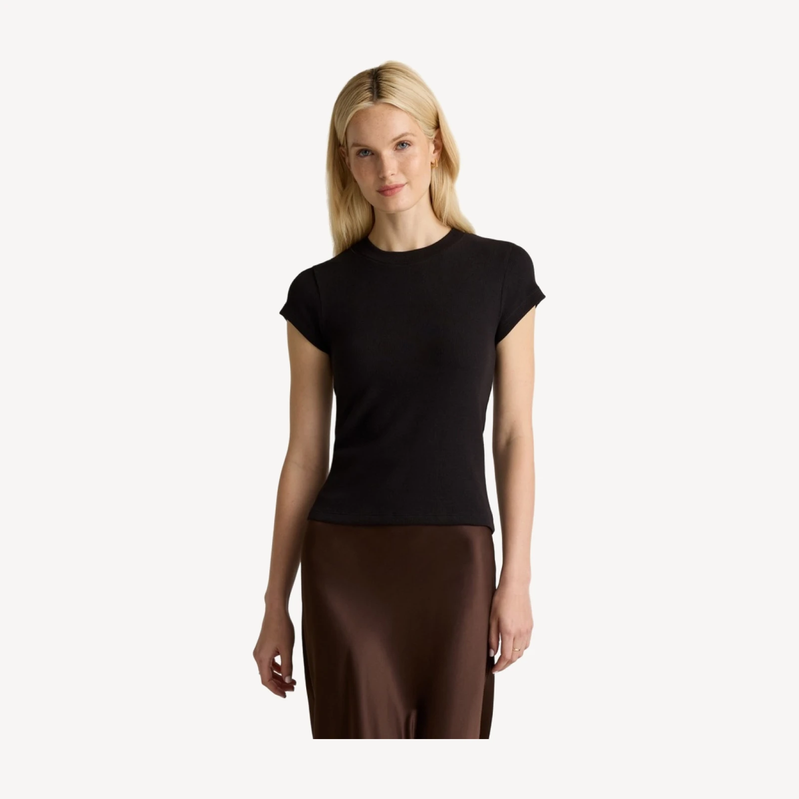 Organic Cotton Micro-Rib Crewneck Tee (3-Pack)